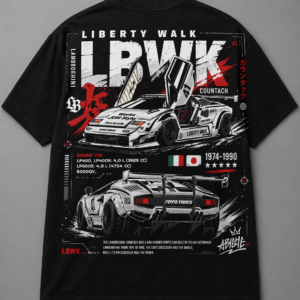 Liberty Walk LBWK Lamborghini Countach  – Premium Streetwear Car Design
